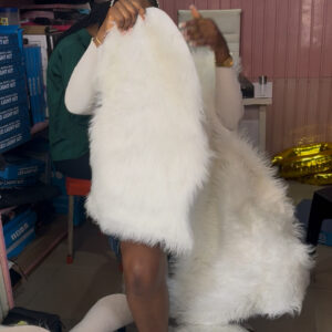 Small fur rug