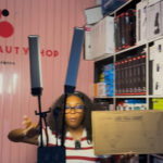 Rechargeable double arm