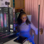 LED COURNER FLOOR LAMP