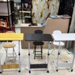 60 x 40 BLACK MULTIPURPOSE TABLE x CHAIR COMBO